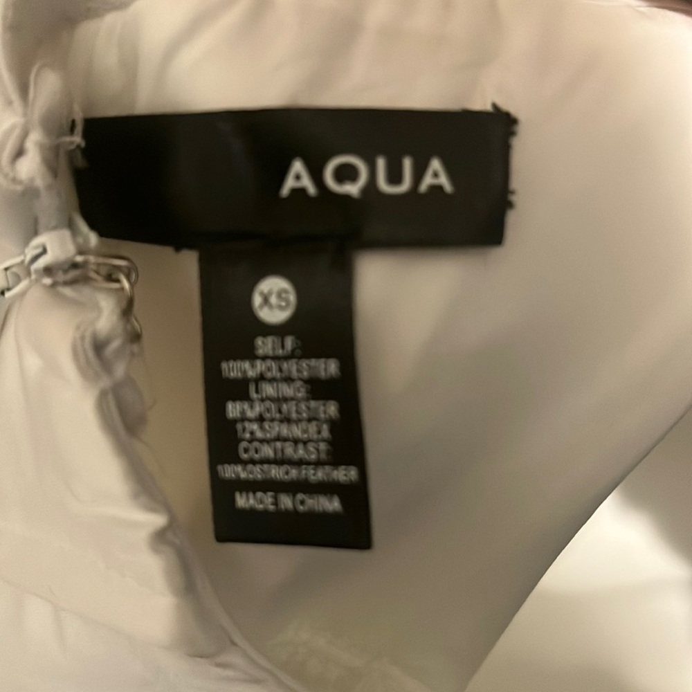 AQUA white dress - Picture 4 of 4